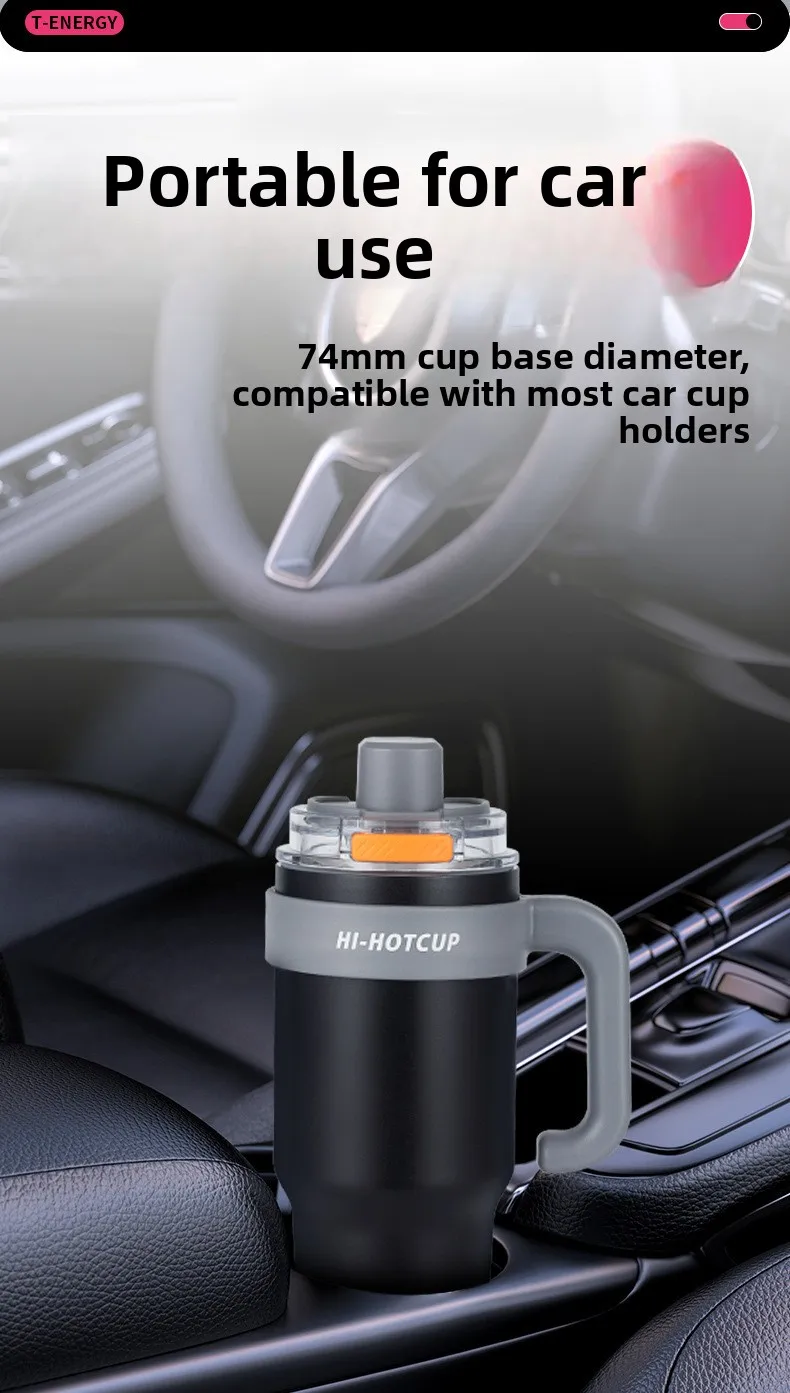 Large Capacity Ceramic Insulated Water Bottle for Men 2025 New Model Portable Carrying Straw Cup Stainless Steel Tea Separator 12 S8cd2619022fe4e4ca1f442e4f317450cv