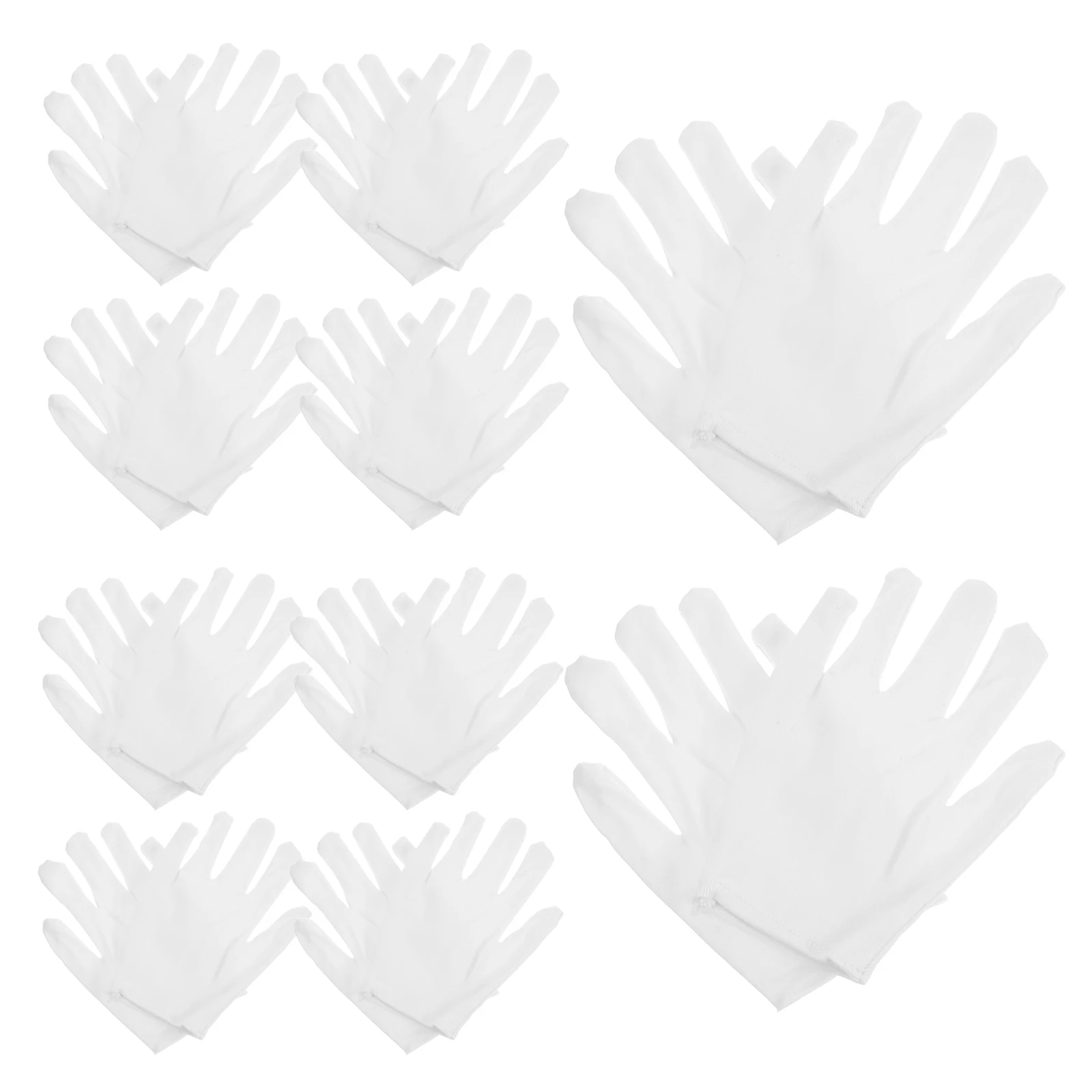 10 Pairs White Jewelry Sweatproof Inspection Work Protective Polishing Inspection Cotton Gloves Gloves
10 Pairs White Jewelry Sweatproof Inspection Work Protective Polishing Inspection Cotton Gloves Gloves