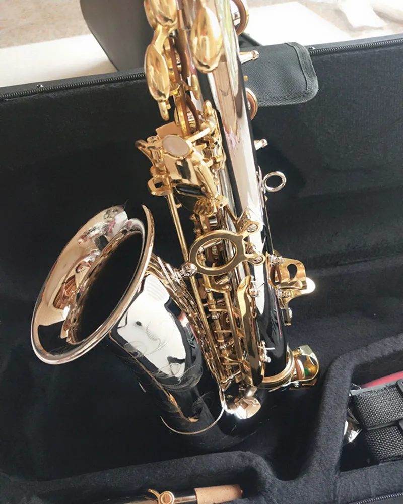 SYLZKR 2023 Alto Saxophone A-W037 Nickel Plated Gold Key Super Professional High Quality Sax free shipping
SYLZKR 2023 Alto Saxophone A-W037 Nickel Plated Gold Key Super Professional High Quality Sax free shipping