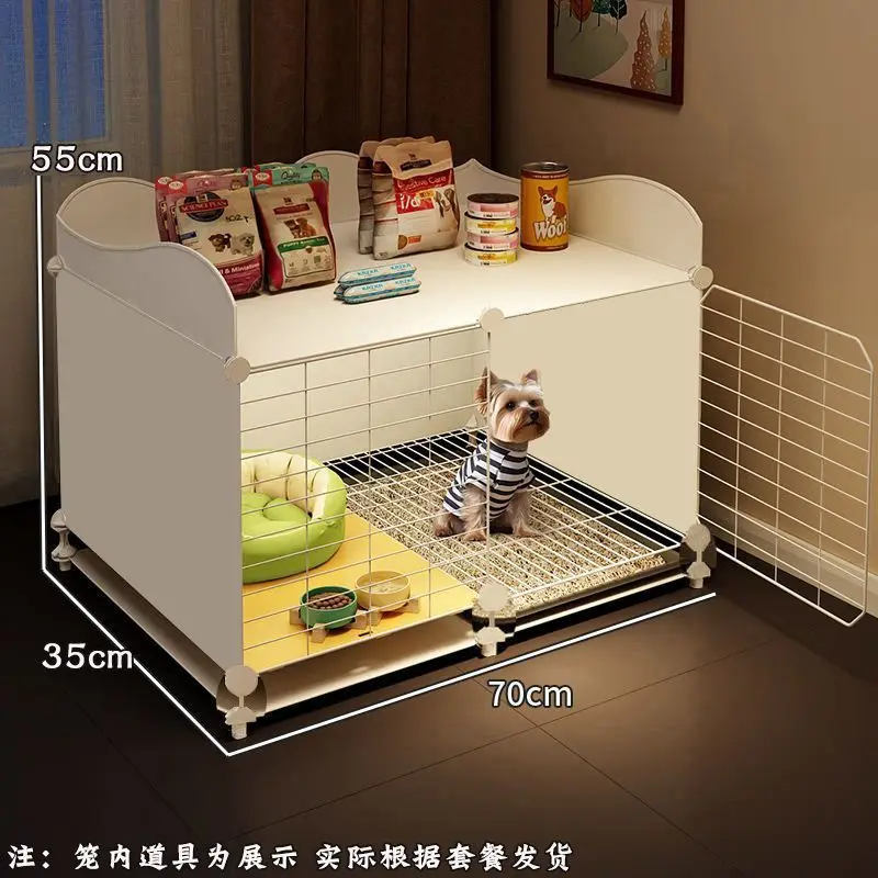 Dog Cage Small Dog Special One Room, One Living Room, One Bathroom with Toilet Separation Kennel Luxury Villa Balcony Cabinet
Dog Cage Small Dog Special One Room, One Living Room, One Bathroom with Toilet Separation Kennel Luxury Villa Balcony Cabinet
