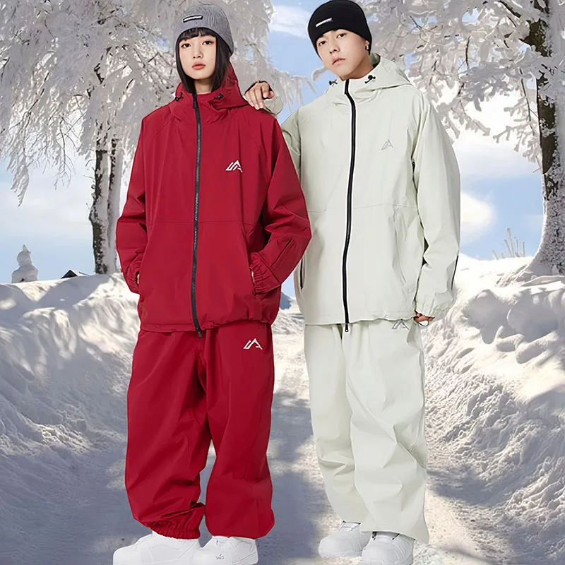 Snowboarding Sets 2025 New Adult Ski Suits Women Men Windproof Loose Warm Skiing Clothes Winter Waterproof Snow Hoodie Pants
Snowboarding Sets 2025 New Adult Ski Suits Women Men Windproof Loose Warm Skiing Clothes Winter Waterproof Snow Hoodie Pants