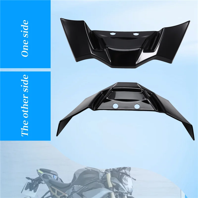 Motorcycle Wing Fairing Downforce Naked Front Aerodynamic Spoiler Winglet For BMW S1000R 2021-2023 S1000 R
Motorcycle Wing Fairing Downforce Naked Front Aerodynamic Spoiler Winglet For BMW S1000R 2021-2023 S1000 R