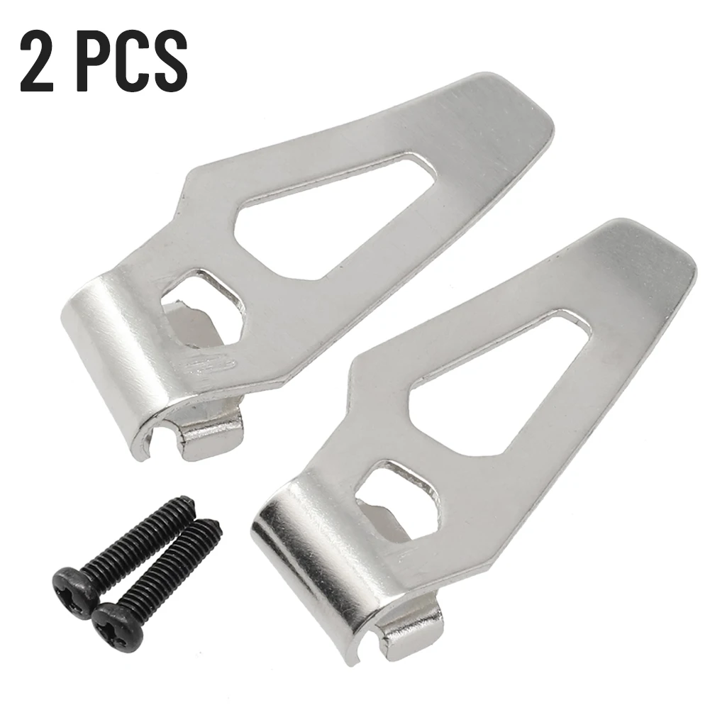 2 5Pcs Electric Drill Belt Clips Hook Waist Buckle Screws Set 42-70-0490 Parts For Wrench Power Tools Accessories
2 5Pcs Electric Drill Belt Clips Hook Waist Buckle Screws Set 42-70-0490 Parts For Wrench Power Tools Accessories