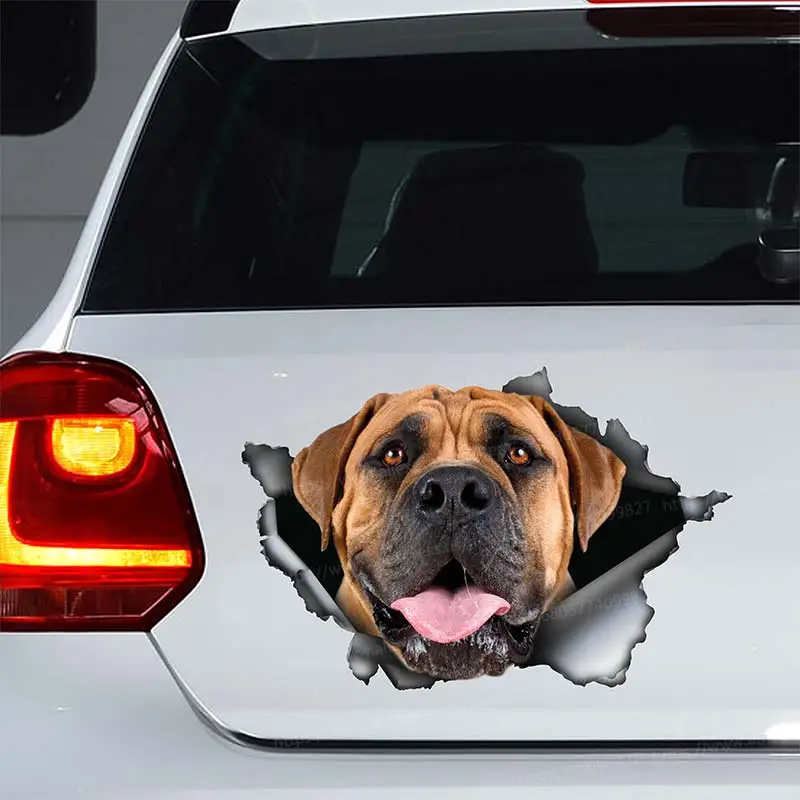 Boerboel Pet Dog Car Sticker Waterproof Vinyl Decal on Bumper Rear Window Laptop Self-adhesive Decal For Car Accessories SH125 
Boerboel Pet Dog Car Sticker Waterproof Vinyl Decal on Bumper Rear Window Laptop Self-adhesive Decal For Car Accessories SH125