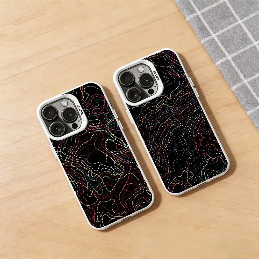 Geography Contour Line Phone Case for iPhone 17 16 Pro Plus 15 14 13 Max Mini 12 11 X XS Air Fashion Bumper
Geography Contour Line Phone Case for iPhone 17 16 Pro Plus 15 14 13 Max Mini 12 11 X XS Air Fashion Bumper