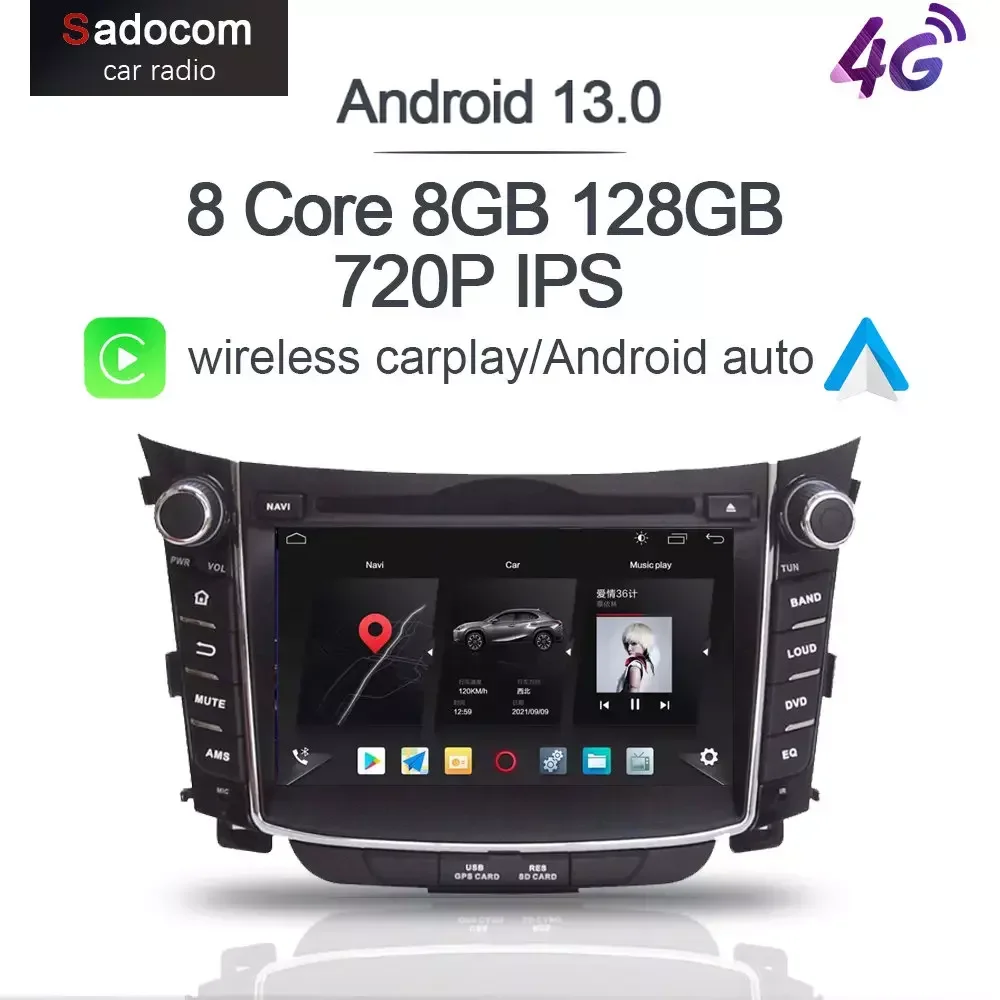 IPS DSP Android 13,0 8 ядер 8 ГБ ОЗУ 128G автомобильный DVD-плеер для Hyundai I30 2011 - 2017 ГЛОНАСС карта Авторадио автомобильное радио 5,0 PX6
IPS DSP Android 13,0 8 ядер 8 ГБ ОЗУ 128G автомобильный DVD-плеер для Hyundai I30 2011 - 2017 ГЛОНАСС карта Авторадио автомобильное радио 5,0 PX6