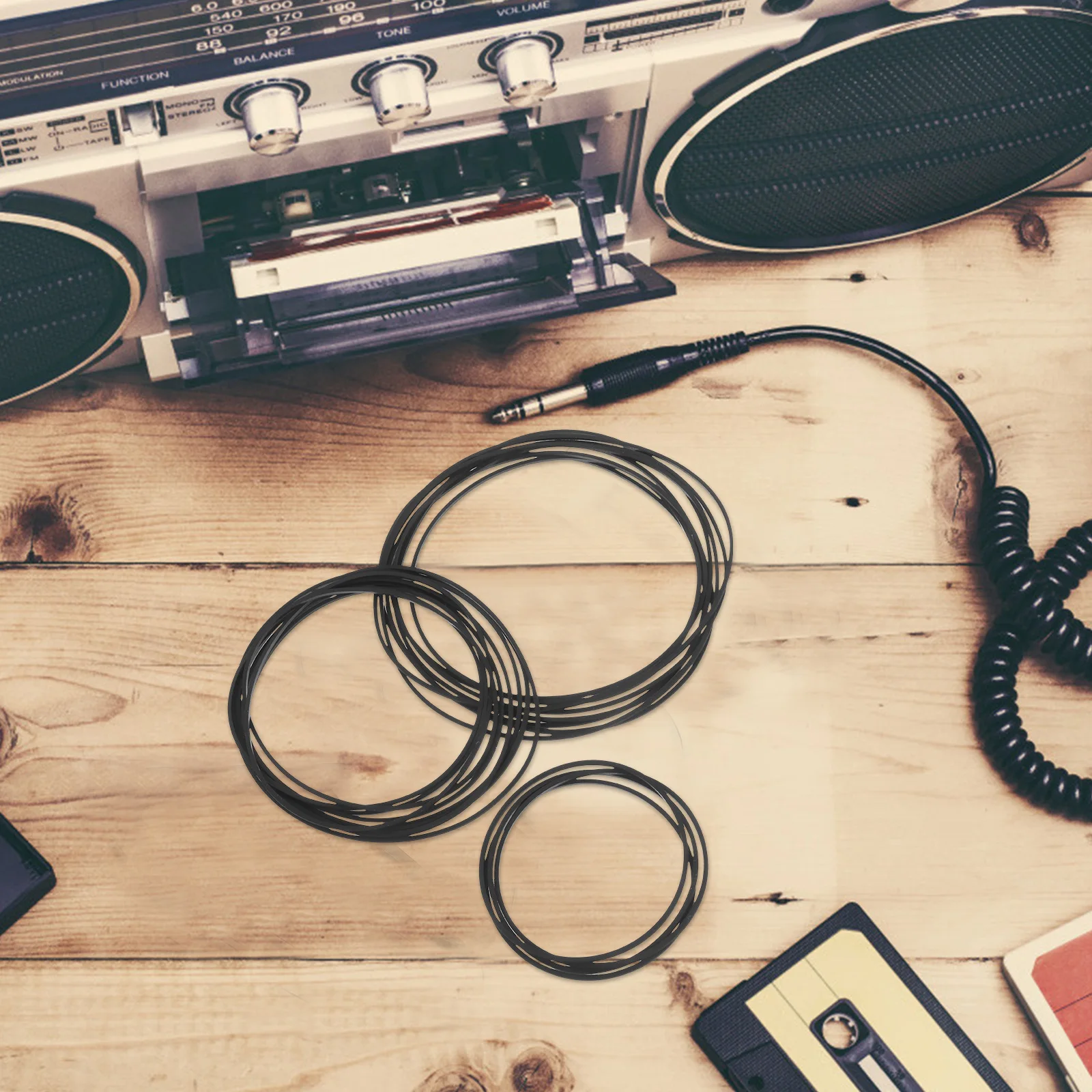 20Pcs Cassette Player Drive Belts Recorder Rubber Belts Sufficient Quantity Daily Use Maintenance Widely Applied
20Pcs Cassette Player Drive Belts Recorder Rubber Belts Sufficient Quantity Daily Use Maintenance Widely Applied