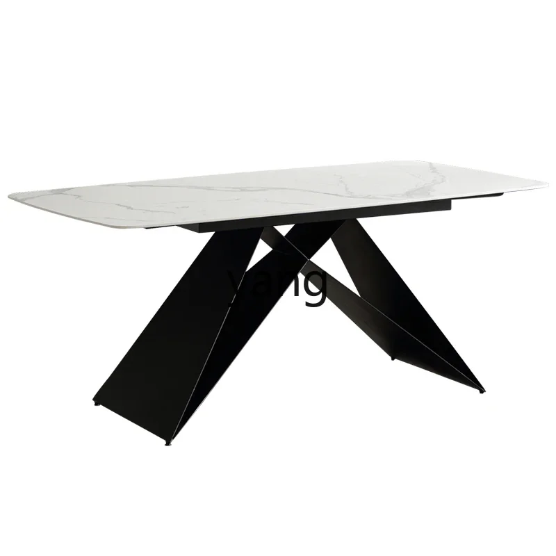 Lmm Slate Dining Table Light Luxury Modern Minimalist Style Natural Marble Dining Table
Lmm Slate Dining Table Light Luxury Modern Minimalist Style Natural Marble Dining Table