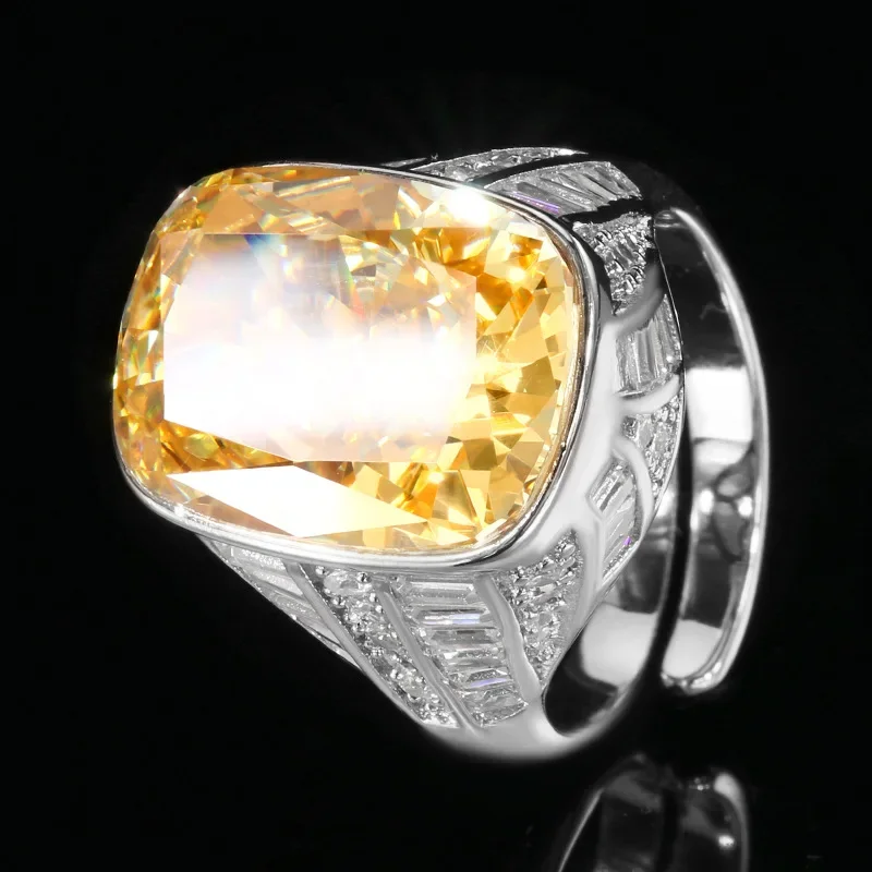 Sparkling Yellow Pink Cubic Zirconia Adjustable Rings Fashion Women Jewelry Shiny Statement Pieces for Party Wedding Daily Wear
Sparkling Yellow Pink Cubic Zirconia Adjustable Rings Fashion Women Jewelry Shiny Statement Pieces for Party Wedding Daily Wear