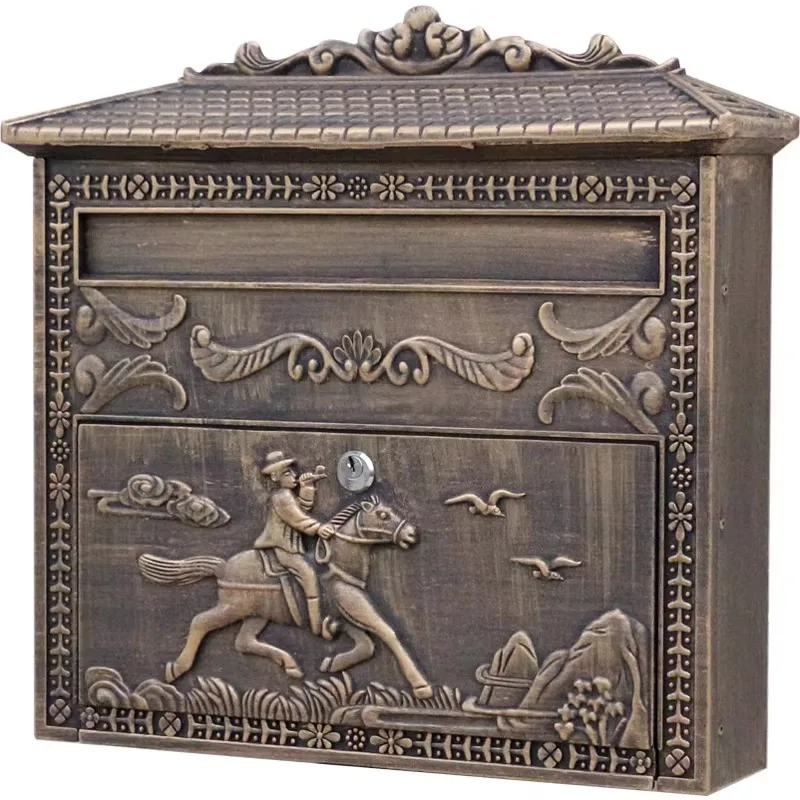 Villa entrance courtyard decoration creative mailbox report wall hanging wall surrounding pastoral custom house number mailbox f
Villa entrance courtyard decoration creative mailbox report wall hanging wall surrounding pastoral custom house number mailbox f