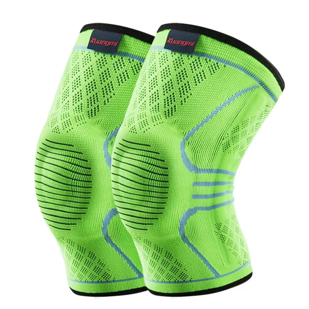 Kuangmi 2Pcs Silicone Knee Pads Basketball Knee Compression Sleeve Support Kneepad Spring Brace Patella Cycling Socks Protector
Kuangmi 2Pcs Silicone Knee Pads Basketball Knee Compression Sleeve Support Kneepad Spring Brace Patella Cycling Socks Protector