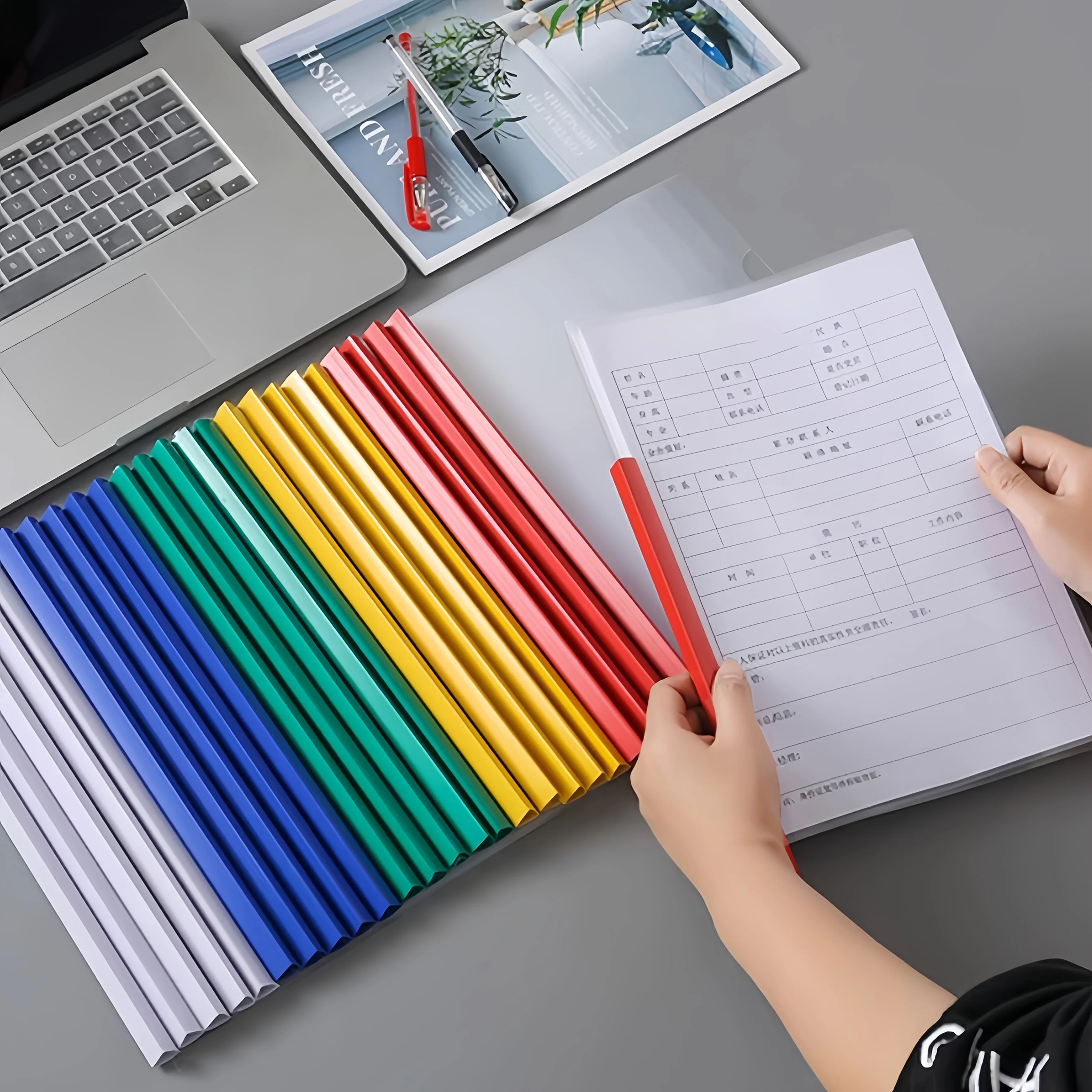 20pcs , Folders, Lever Clips, Pull Bar Clips, Display Folders, Strip Binders, School Supplies, Portable A4 Binders
20pcs , Folders, Lever Clips, Pull Bar Clips, Display Folders, Strip Binders, School Supplies, Portable A4 Binders