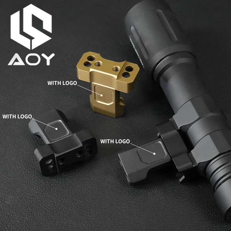 Tactical Flashlight M300 M600 Mounting Base 20mm Rail Quick Disassembly And Installation Offset Base Hunting Accessories
Tactical Flashlight M300 M600 Mounting Base 20mm Rail Quick Disassembly And Installation Offset Base Hunting Accessories