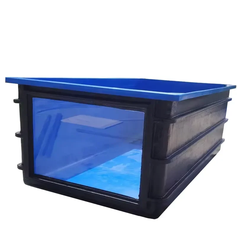 FRP 300-Gallon Large Fiberglass Tank for Indoor Koi Pond High Strength Window Tank for Commercial Marine Exhibit Customized
FRP 300-Gallon Large Fiberglass Tank for Indoor Koi Pond High Strength Window Tank for Commercial Marine Exhibit Customized