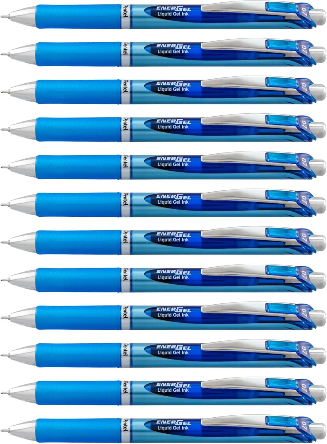 Smooth Liquid Gel Pens, 0.7mm Needle Tip, Blue Ink, 12-Pack
Smooth Liquid Gel Pens, 0.7mm Needle Tip, Blue Ink, 12-Pack