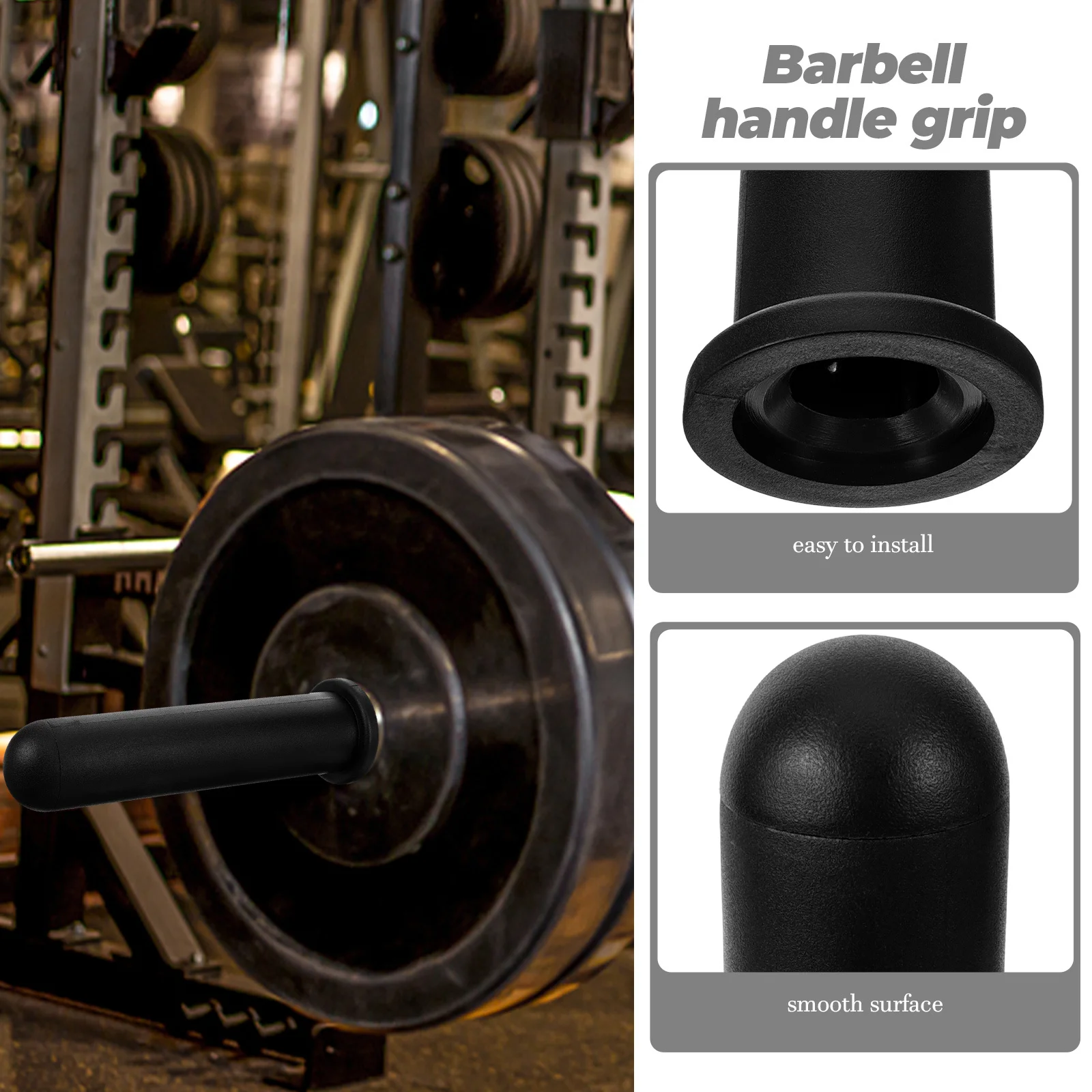 Barbell Rod Handle Sleeve Plastic Anti-Skid Grip For Dumbbell Weight Plates Post Flat Cover Multi-Function Gym Accessory
Barbell Rod Handle Sleeve Plastic Anti-Skid Grip For Dumbbell Weight Plates Post Flat Cover Multi-Function Gym Accessory