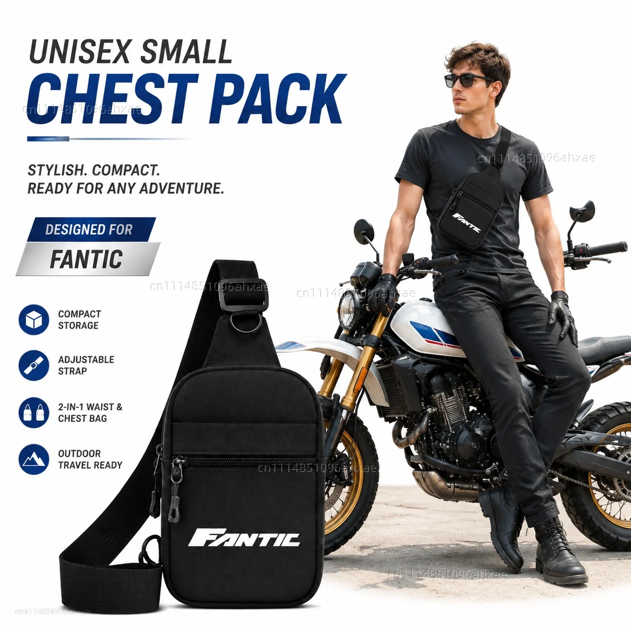 Motorcycle 2In1 Multi-functional Waist Bag Chest Bag Outdoor Travel Bag For FANTIC CABALLERO FLAT TRACK 125 250 500
Motorcycle 2In1 Multi-functional Waist Bag Chest Bag Outdoor Travel Bag For FANTIC CABALLERO FLAT TRACK 125 250 500