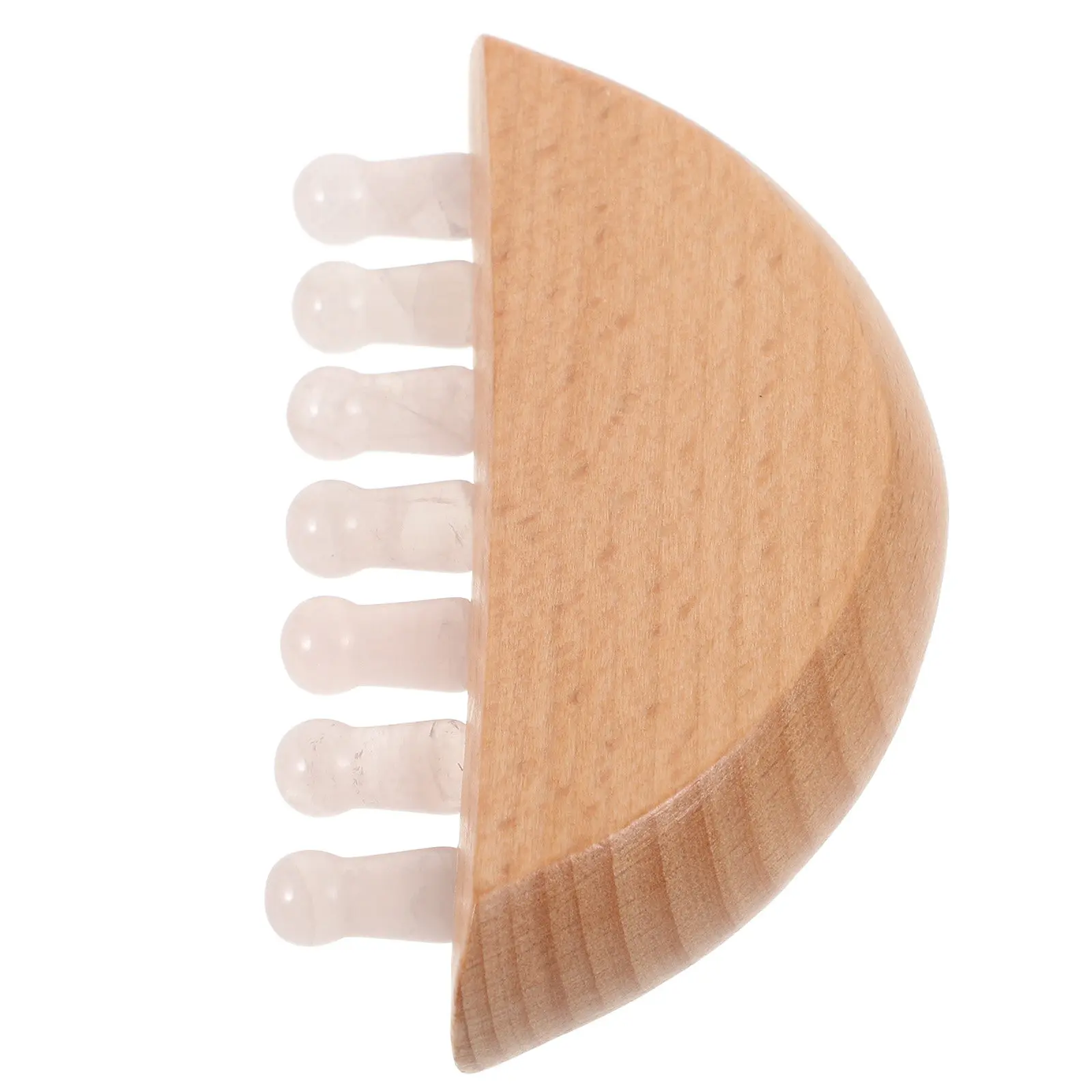 Pink Quartz Massage Comb Natural Wooden Scalp Massager Wide Tooth Hair Comb for Curly Straight Thick Hair Travel Home Use
Pink Quartz Massage Comb Natural Wooden Scalp Massager Wide Tooth Hair Comb for Curly Straight Thick Hair Travel Home Use