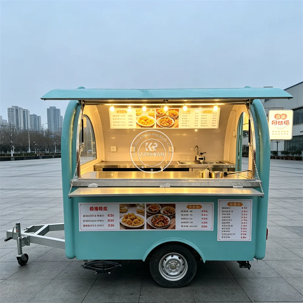 Mobile Kitchen Trailer Concession Cart Fries Ice Cream Hot Dog Food Truck Mobile BBQ Snack Food Cart Fully Equipped Kitchen
Mobile Kitchen Trailer Concession Cart Fries Ice Cream Hot Dog Food Truck Mobile BBQ Snack Food Cart Fully Equipped Kitchen