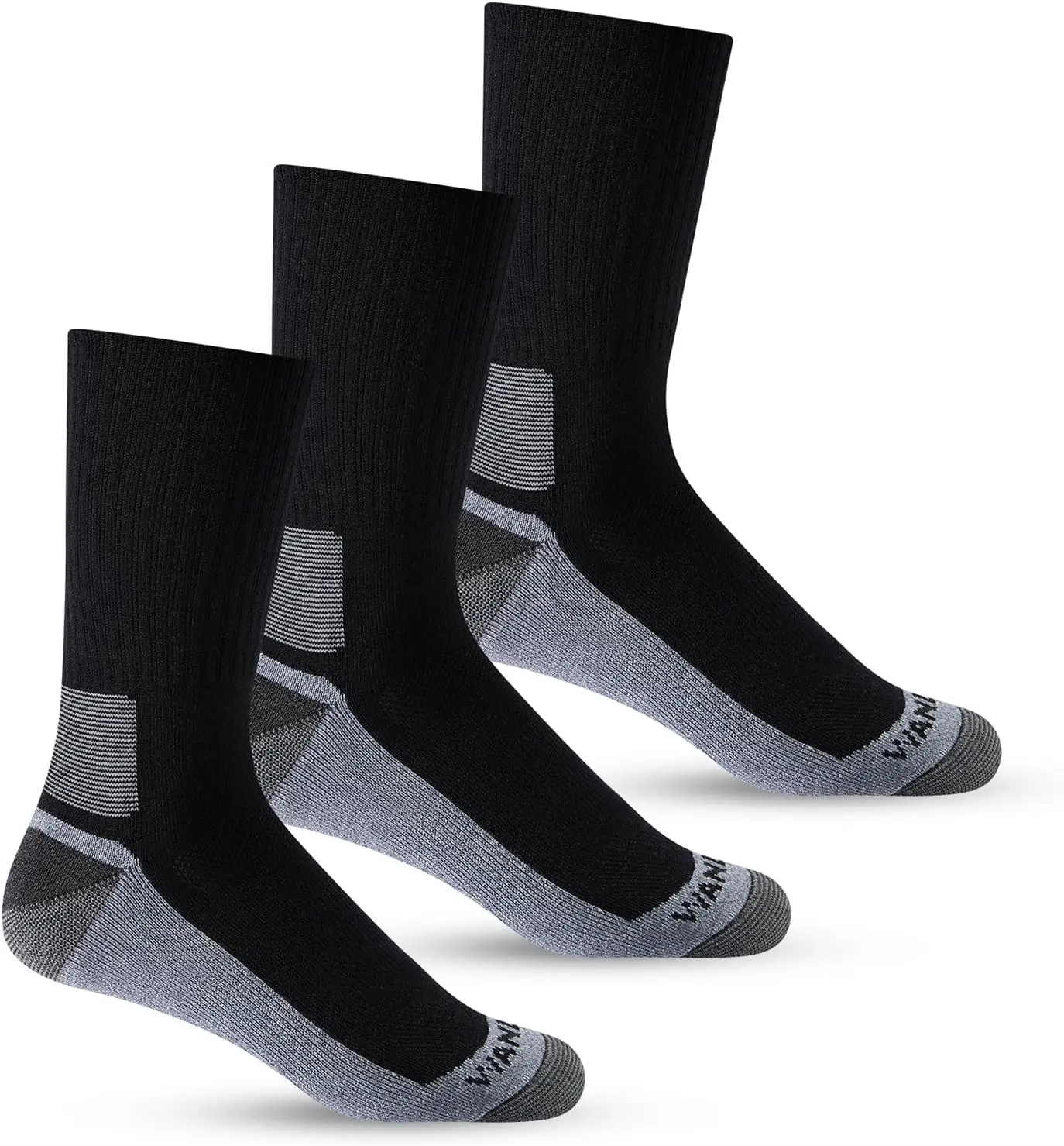 3 Pairs Merino Wool Socks for Men, Cushioned Calf Boot, Moisture-Wicking Thermal Crew Socks
3 Pairs Merino Wool Socks for Men, Cushioned Calf Boot, Moisture-Wicking Thermal Crew Socks