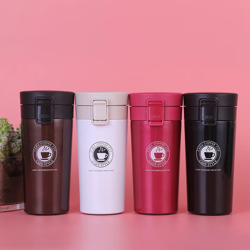 Simple Men Women's Thermos Cup Stainless Steel Coffee Cup Portable Car Bounce Water Cup Office Cup
Simple Men Women's Thermos Cup Stainless Steel Coffee Cup Portable Car Bounce Water Cup Office Cup