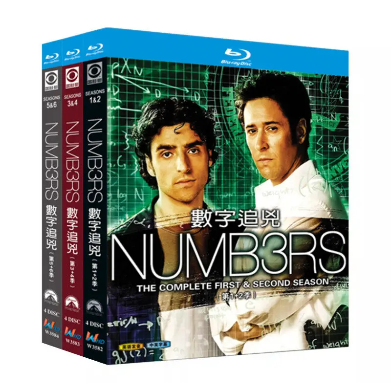 Blu-ray Ultra HD US TV Series Numbers Seasons 1–6 Box Set with Simplified Chinese Traditional Chinese and English Subtitles
Blu-ray Ultra HD US TV Series Numbers Seasons 1–6 Box Set with Simplified Chinese Traditional Chinese and English Subtitles