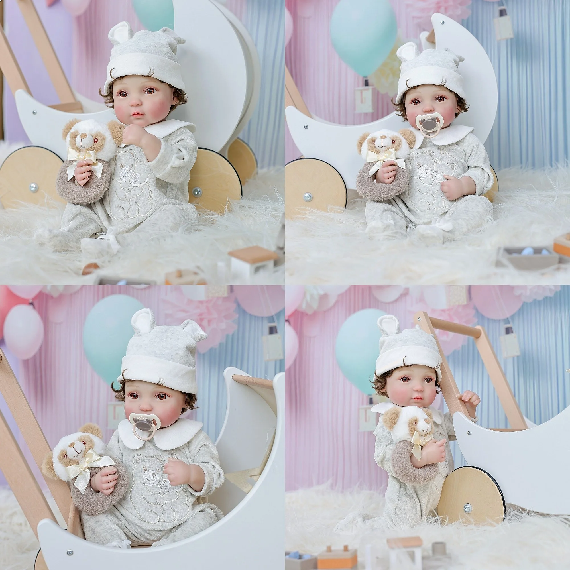 Cross-border New 20inch Reborn Baby Doll Toy Pretend Play Gift Educational Realistic Kids
Cross-border New 20inch Reborn Baby Doll Toy Pretend Play Gift Educational Realistic Kids