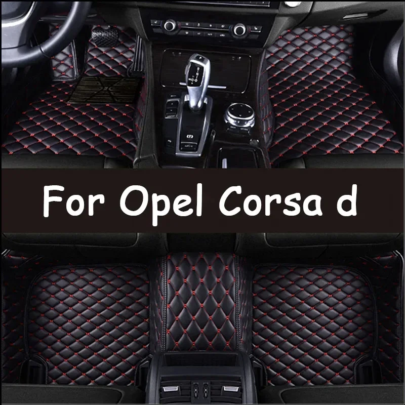 Custom Automotive Car Floor Mats For Opel Corsa d 2007 2008 2009 2010 2011 Auto Luxury Leather Men Women Car Mats Full Coverage
Custom Automotive Car Floor Mats For Opel Corsa d 2007 2008 2009 2010 2011 Auto Luxury Leather Men Women Car Mats Full Coverage