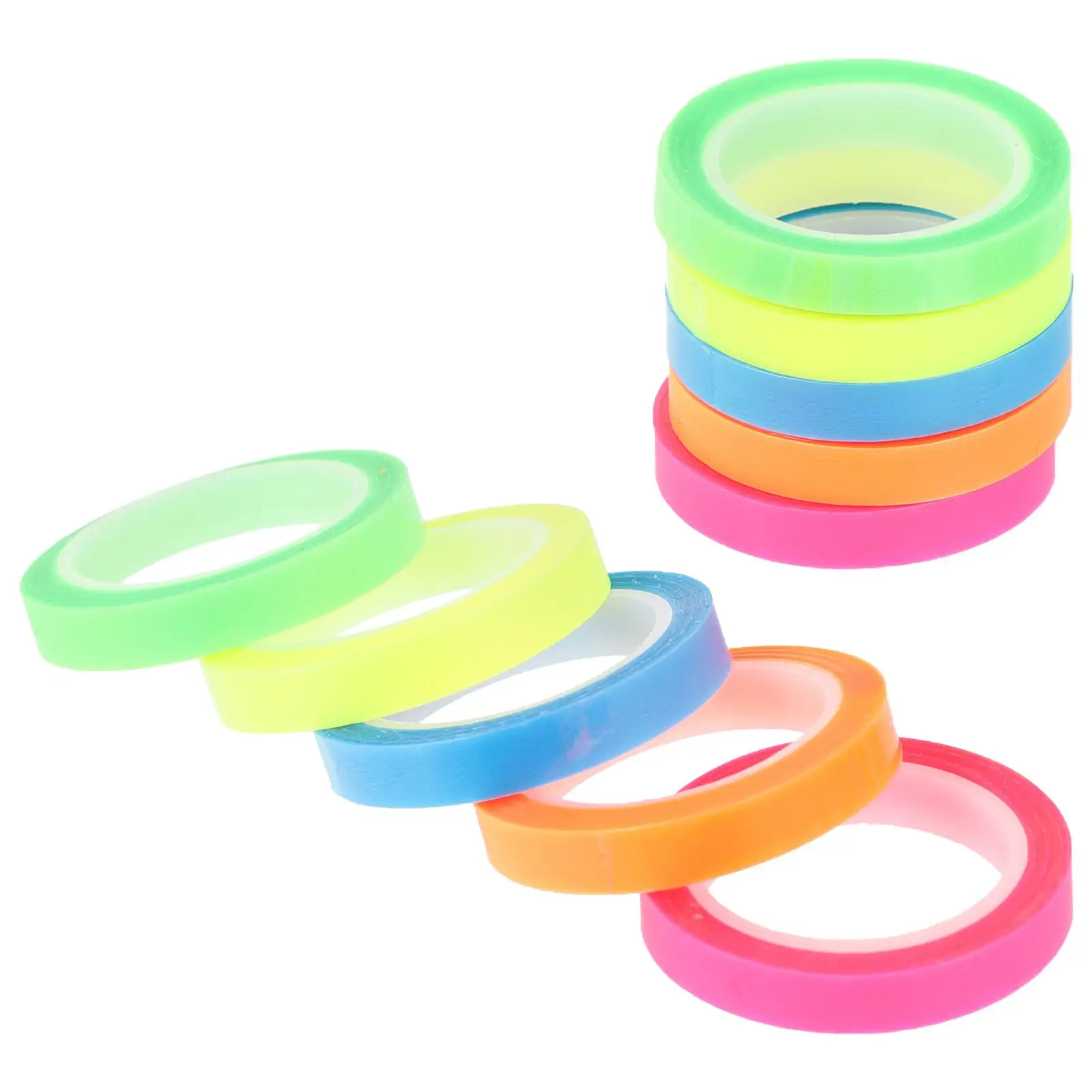 10pcs 0.6cmx5m Waterproof Highlighter Tapes Tabs for Books Office Supplies Sentence Markers Student Tools Bright
10pcs 0.6cmx5m Waterproof Highlighter Tapes Tabs for Books Office Supplies Sentence Markers Student Tools Bright