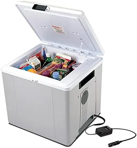 Portable Cooler Plug in 12V Car Cooler/Warmer 29 qt (27 L), No Ice Thermo Portable Fridge for Camping, Travel Road Trips Trucki
Portable Cooler Plug in 12V Car Cooler/Warmer 29 qt (27 L), No Ice Thermo Portable Fridge for Camping, Travel Road Trips Trucki
