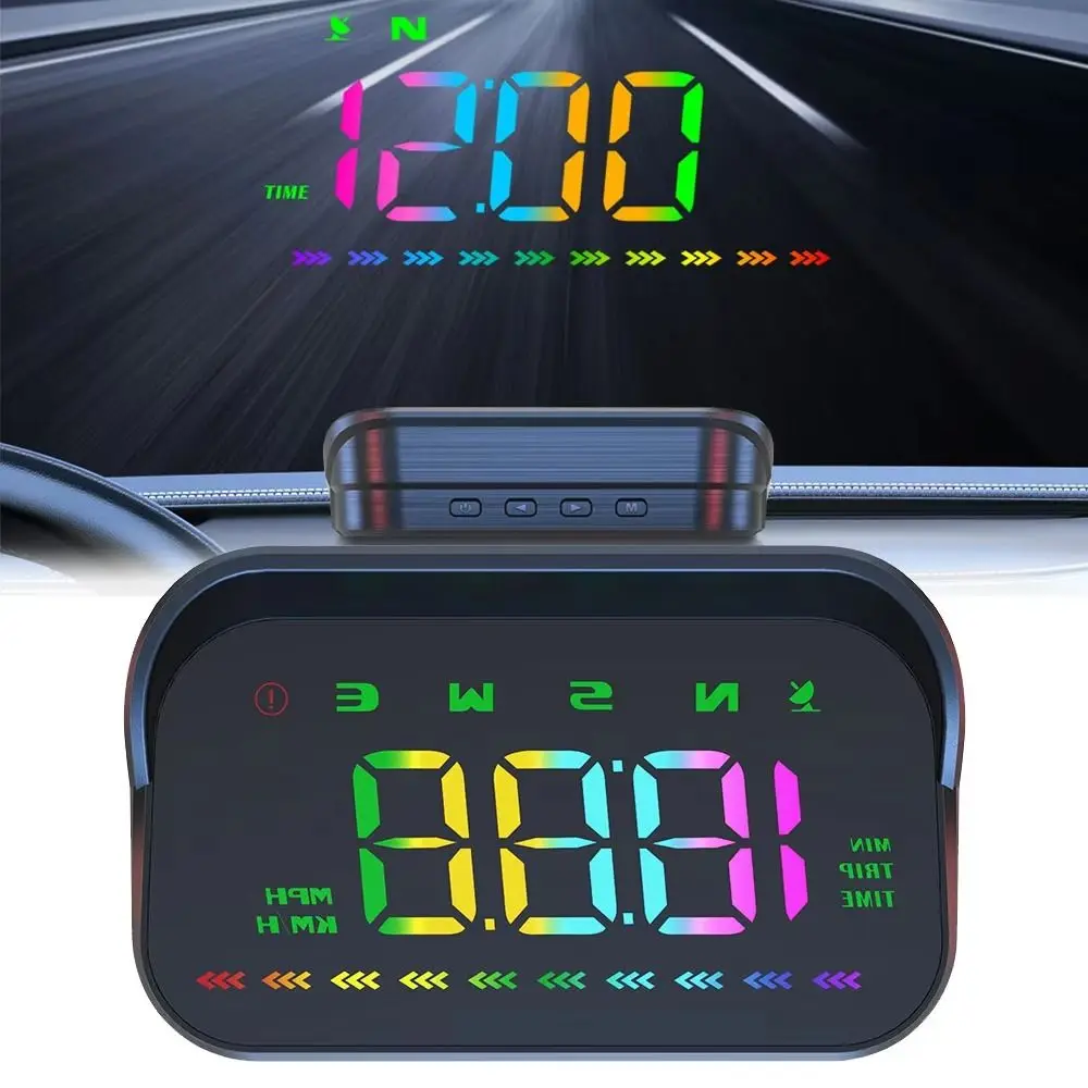 HUD Car Head Up Display Universal Portable Digital Speedometer Plug and Play KMH/MPH Detector Windshield Projector
HUD Car Head Up Display Universal Portable Digital Speedometer Plug and Play KMH/MPH Detector Windshield Projector