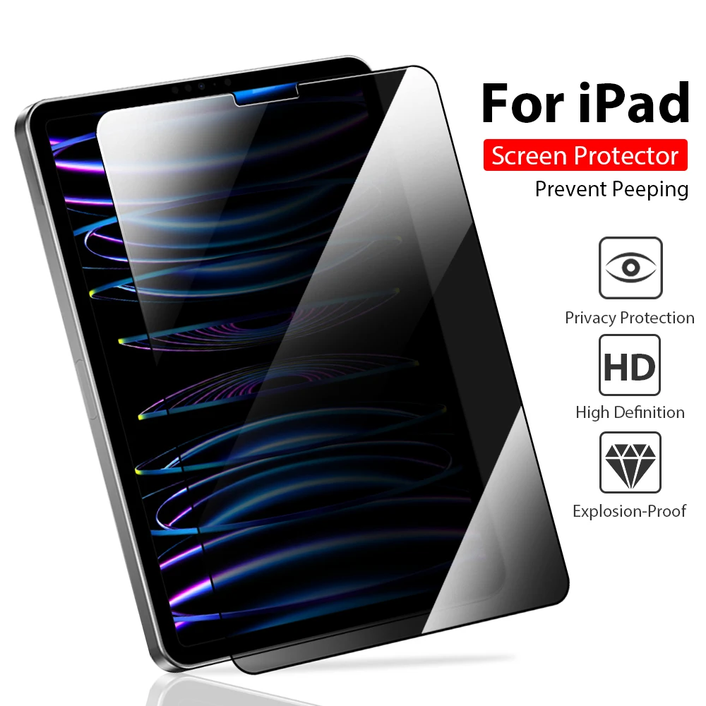 Privacy Screen Protector for Ipad Pro 13 11 M4 12.9 10 9 9th Gen Air 11 M2 5 4 3 2 Mini 6 10.2 10.9 2024 Tempered Glass
Privacy Screen Protector for Ipad Pro 13 11 M4 12.9 10 9 9th Gen Air 11 M2 5 4 3 2 Mini 6 10.2 10.9 2024 Tempered Glass