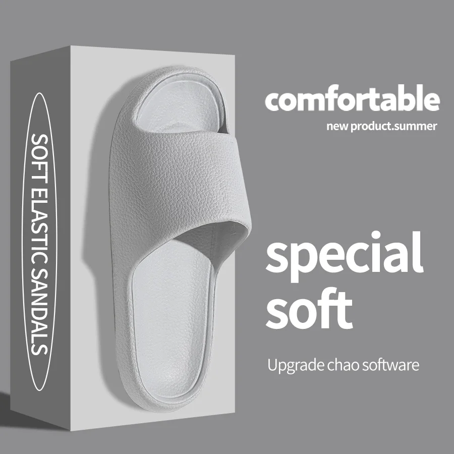 Solid Color Fashion Men's Slippers Summer Indoor Bathroom Anti-slip Odor-pro Women Soft Sole Dormitory Couple Beach Casual Shoes
Solid Color Fashion Men's Slippers Summer Indoor Bathroom Anti-slip Odor-pro Women Soft Sole Dormitory Couple Beach Casual Shoes