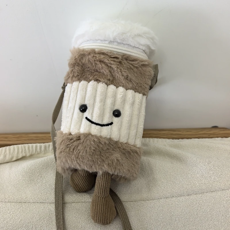 Cute Cartoon Plush Crossbody Bag 2026 New Fun Milk Tea Cup Crossbody Bag Fashion Cup Sleeves, Coffee Water Cup Bag Mini
Cute Cartoon Plush Crossbody Bag 2026 New Fun Milk Tea Cup Crossbody Bag Fashion Cup Sleeves, Coffee Water Cup Bag Mini