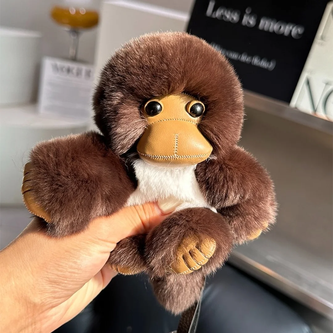 Little Monkey Pendant Real Rabbit Fur Keychain Fluffy Bag Pendant Soft Stuffed Backpack Keuchain Cute Car Interior Accessories
Little Monkey Pendant Real Rabbit Fur Keychain Fluffy Bag Pendant Soft Stuffed Backpack Keuchain Cute Car Interior Accessories