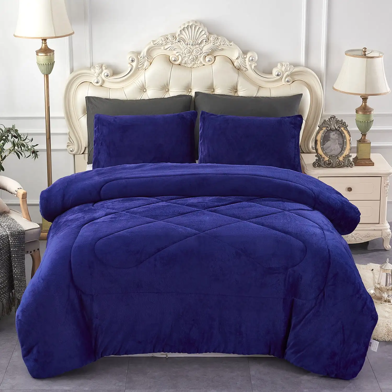 Одеяла из флиса Sherpa, темно-синее толстое теплое одеяло Borrego Queen для кровати, 75X83
Одеяла из флиса Sherpa, темно-синее толстое теплое одеяло Borrego Queen для кровати, 75X83