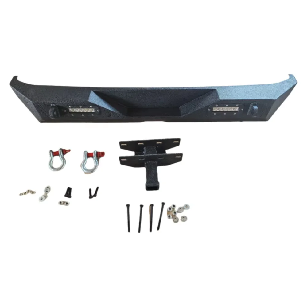 Lantsun TJ003-2 Steel Rear Bumper with LED Lights for Wrangler TJ 1997-2006
Lantsun TJ003-2 Steel Rear Bumper with LED Lights for Wrangler TJ 1997-2006