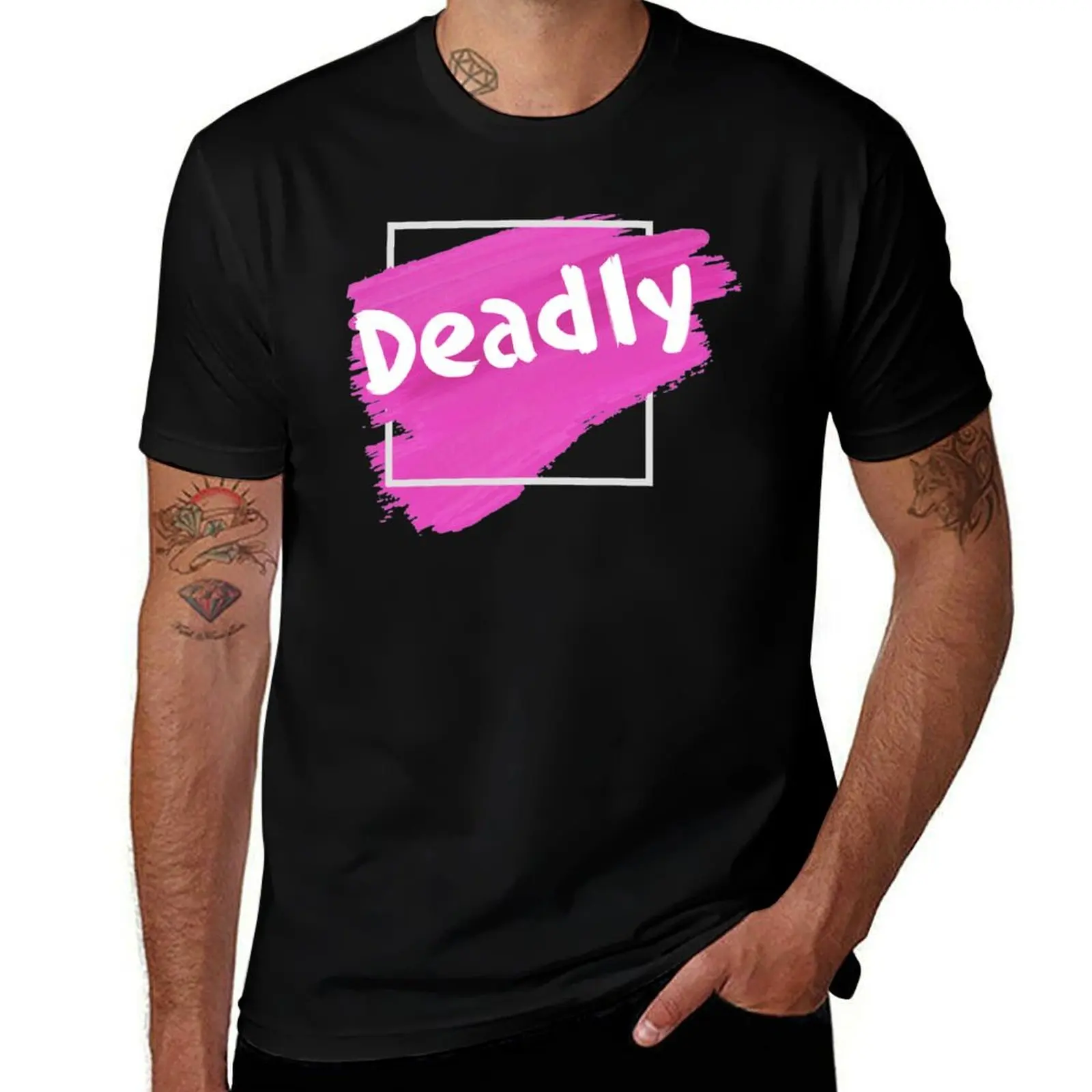 Deadly pink paint T-Shirt cotton t shirts man 100% t shirt men 100% cotton luxury brand T-Shirt
Deadly pink paint T-Shirt cotton t shirts man 100% t shirt men 100% cotton luxury brand T-Shirt
