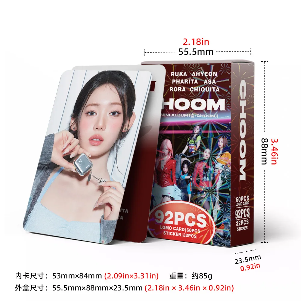 92pcs BM CHOOM Photocards Lomo Cards Set Photocards Photo Lomo Cards Fans Collection Printed Cards
92pcs BM CHOOM Photocards Lomo Cards Set Photocards Photo Lomo Cards Fans Collection Printed Cards