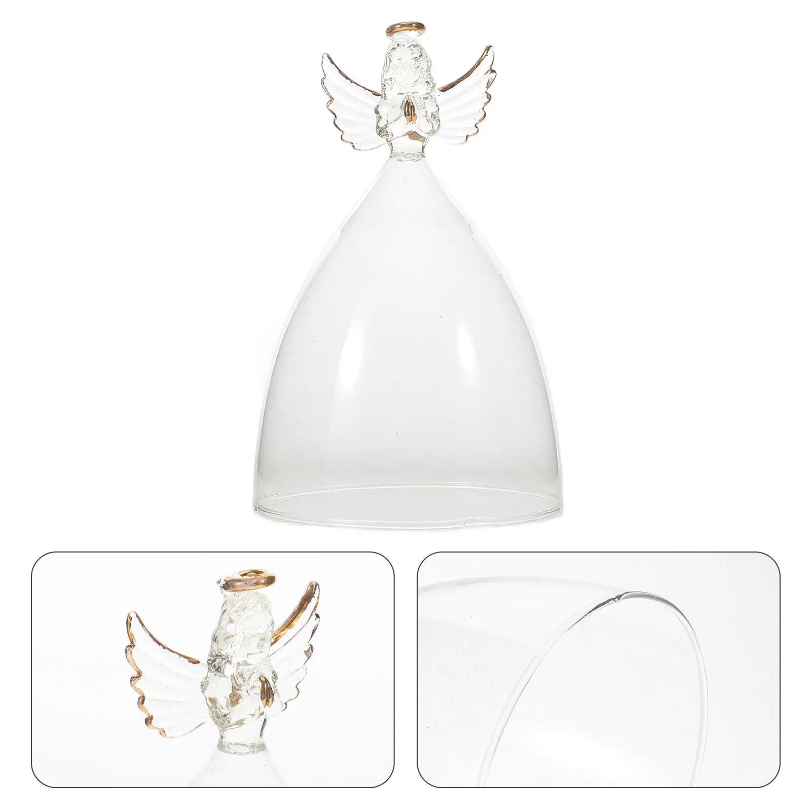 Glass Angel Dome Clear Angel Shaped Cloche Jar Floral Cover Birthday Decoration Table Centerpiece Glass Cloche Display Elegant
Glass Angel Dome Clear Angel Shaped Cloche Jar Floral Cover Birthday Decoration Table Centerpiece Glass Cloche Display Elegant