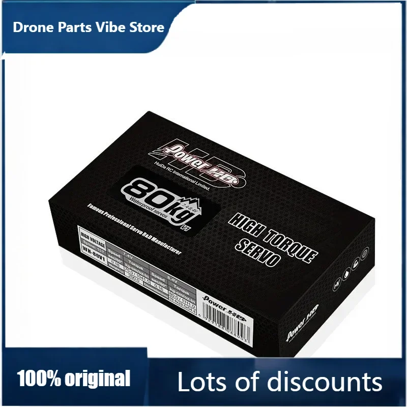 Fy1pcs new Power HD WH-80V1 80kg High Torque Waterproof Metal Gear Digital Servo For Arrma Axial SCX6 Off-Road Truck Crawler Car
Fy1pcs new Power HD WH-80V1 80kg High Torque Waterproof Metal Gear Digital Servo For Arrma Axial SCX6 Off-Road Truck Crawler Car