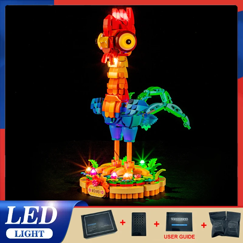 DIY LED Light Kit For LEGO 43272 Moana Encounter: Heihei Rooster (Only LED Light,Without Blocks Model)
DIY LED Light Kit For LEGO 43272 Moana Encounter: Heihei Rooster (Only LED Light,Without Blocks Model)