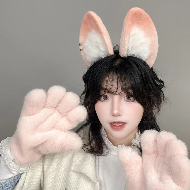 Zhao Cosplay Props Game ZZZ Zenless Zone Zero Plush Bunny Ears Hairbands Paw Gloves Furry Rabbit Tail Women Costume Accessories
Zhao Cosplay Props Game ZZZ Zenless Zone Zero Plush Bunny Ears Hairbands Paw Gloves Furry Rabbit Tail Women Costume Accessories