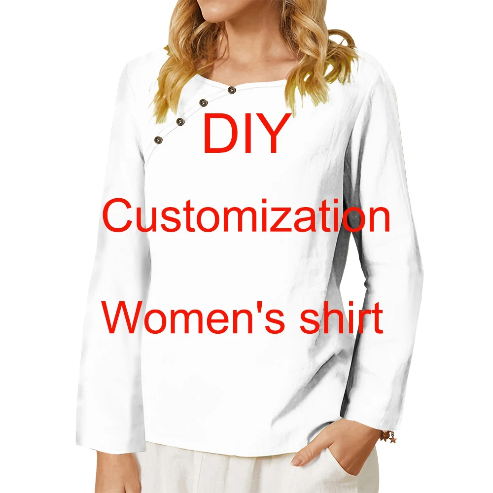 HX Fashion Women Shirts DIY Custom 3D Printed Blouse Long Sleeve Casual Female Shirt Tees Tops Dropshipping
HX Fashion Women Shirts DIY Custom 3D Printed Blouse Long Sleeve Casual Female Shirt Tees Tops Dropshipping