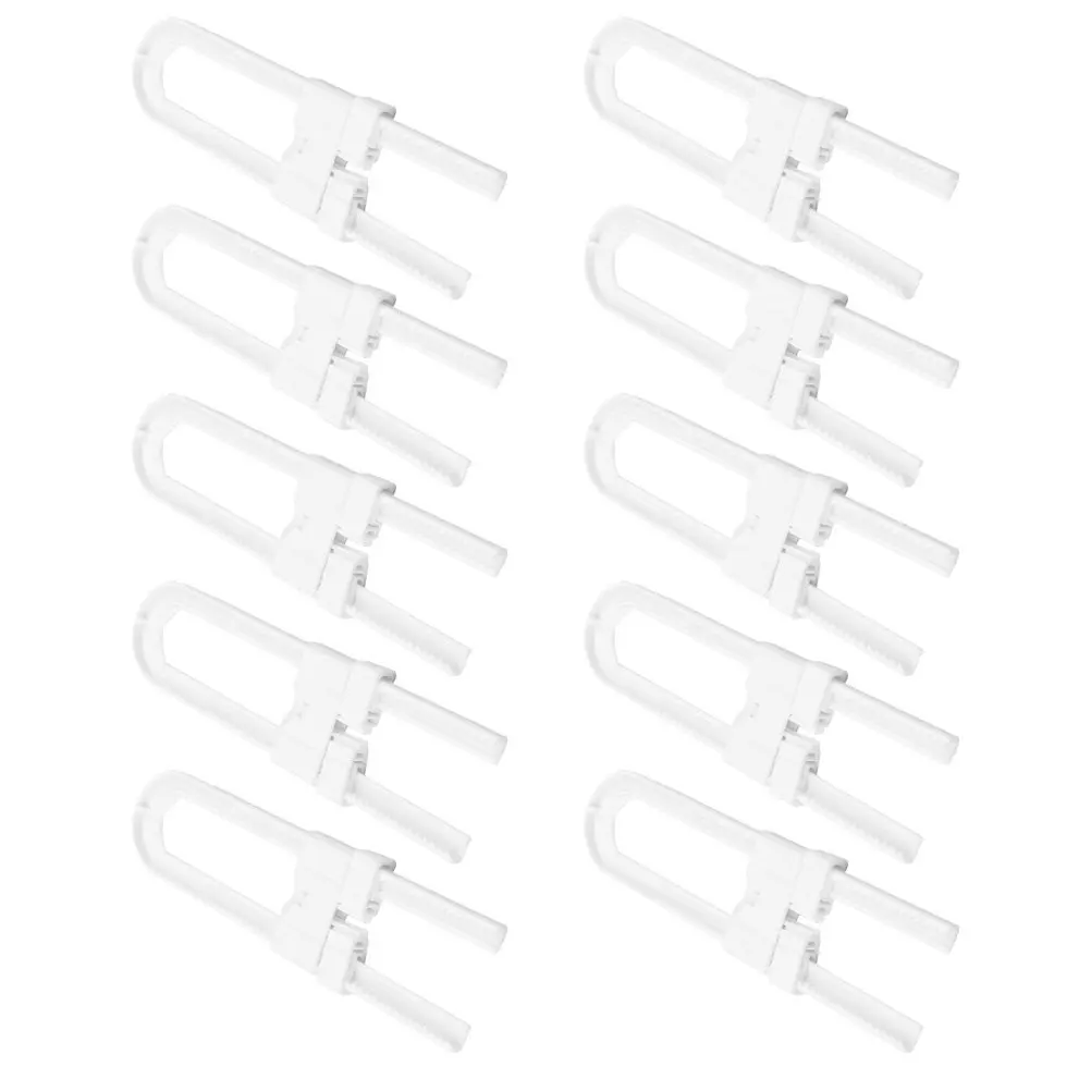 10Pcs Cabinet Locks U Shaped Double Lock Baby Safety Locks for Drawer Door Cupboard Baby Proofing Child Safety Latches
10Pcs Cabinet Locks U Shaped Double Lock Baby Safety Locks for Drawer Door Cupboard Baby Proofing Child Safety Latches