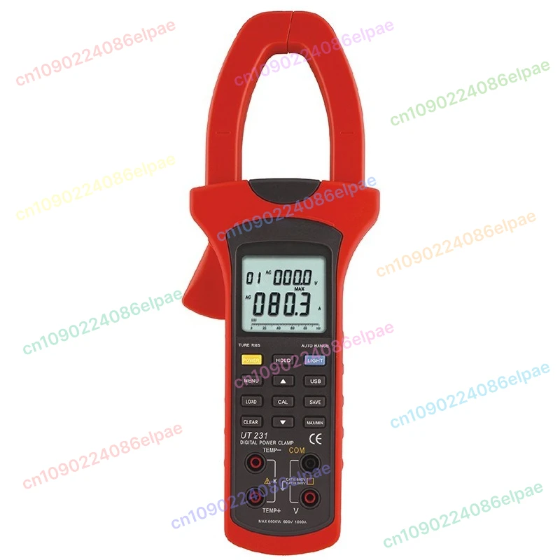 UT231 Digital Clamp Harmonic Power Measurement Automatic Range Of AC Voltage And Current Meter
UT231 Digital Clamp Harmonic Power Measurement Automatic Range Of AC Voltage And Current Meter