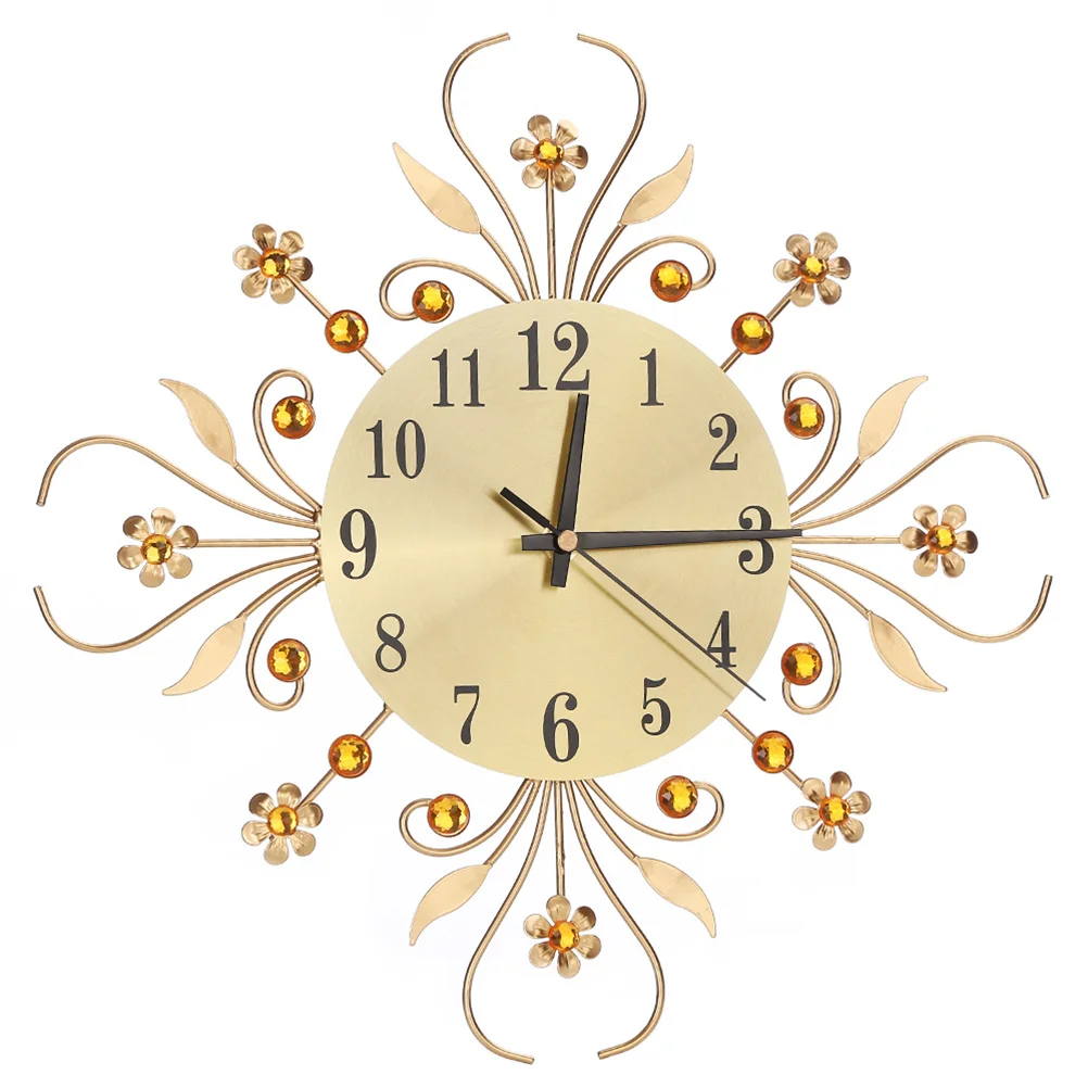 Wall Style Metal Hanging Flower Silent Wall Clock 3D Home Decor For Living Room Office Gold Hanging Clock
Wall Style Metal Hanging Flower Silent Wall Clock 3D Home Decor For Living Room Office Gold Hanging Clock