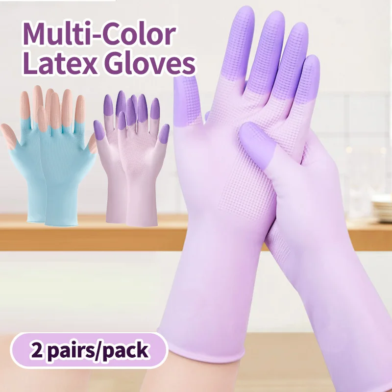 Waterproof Latex Cleaning Gloves Non Slip Grip Reusable for Dish Washing Kitchen Bathroom Household Laundry and Garden Use
Waterproof Latex Cleaning Gloves Non Slip Grip Reusable for Dish Washing Kitchen Bathroom Household Laundry and Garden Use