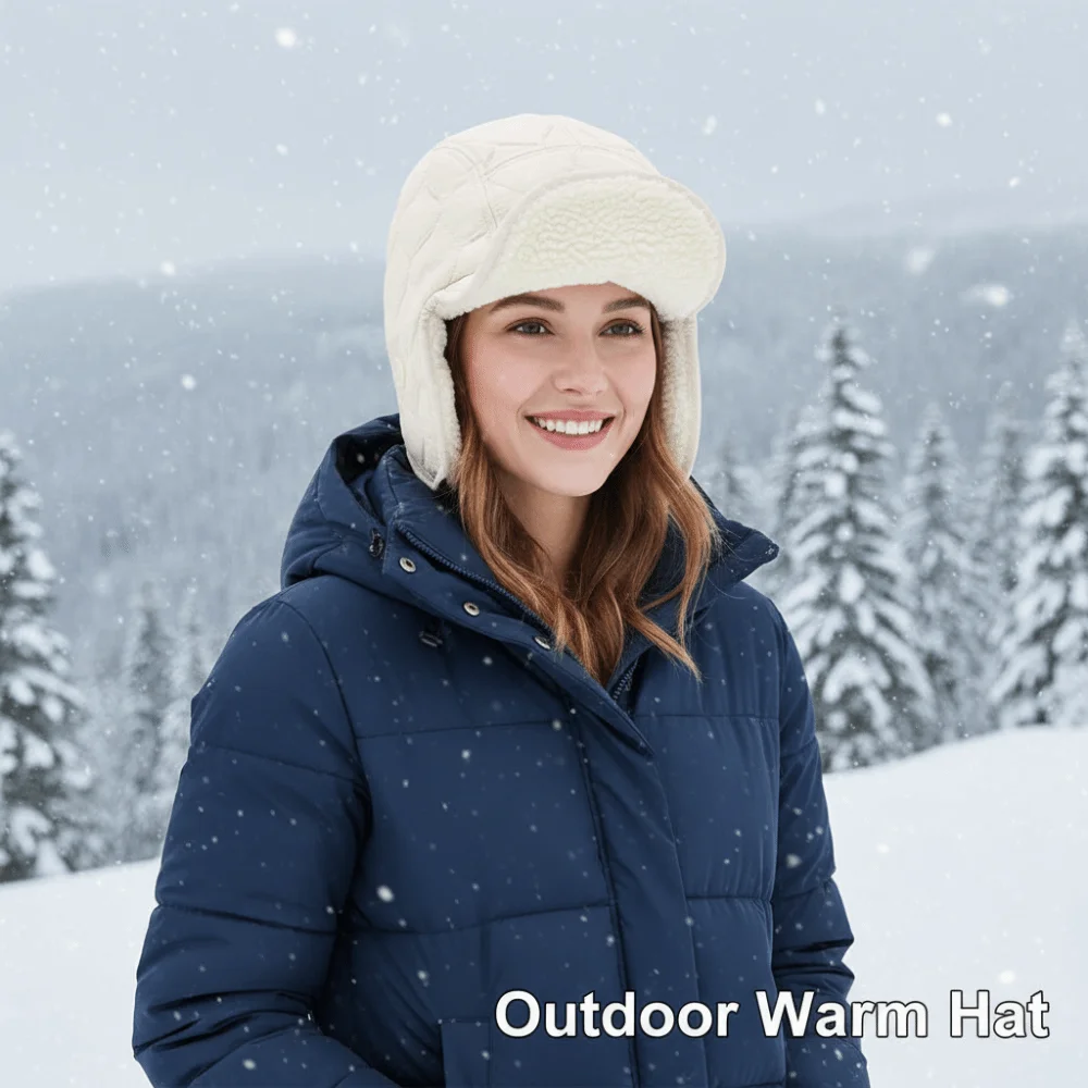 Mountaineering Hat Reversible Cycling Thermal Hat Fleece Ear Protective Outdoor Ski Hat Keep Warm Thickened Winter Hat Daily
Mountaineering Hat Reversible Cycling Thermal Hat Fleece Ear Protective Outdoor Ski Hat Keep Warm Thickened Winter Hat Daily