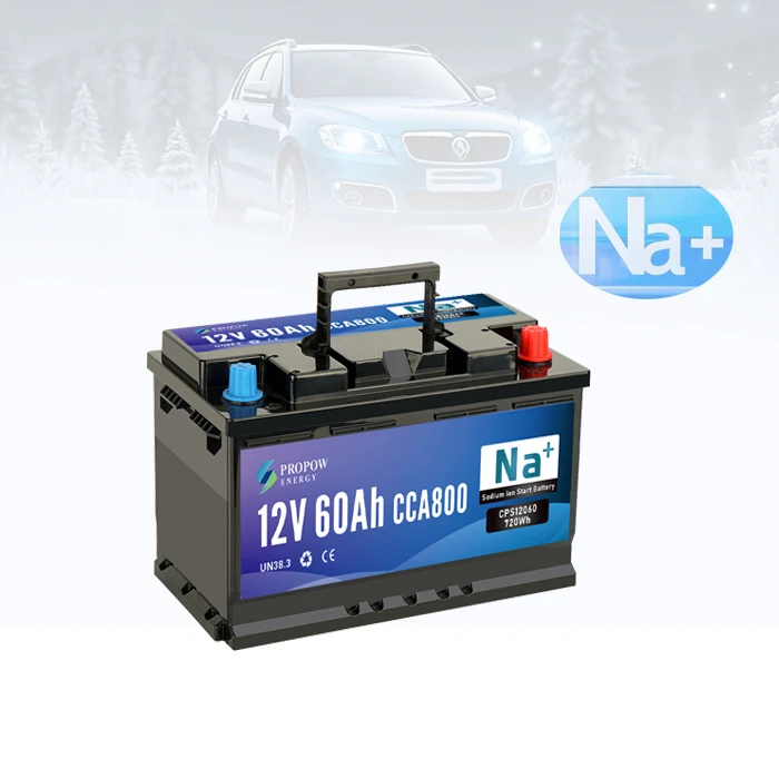 Sodium-ion Batteries Excellent Low Temperature Performance Car Start Sodium Ion Battery
Sodium-ion Batteries Excellent Low Temperature Performance Car Start Sodium Ion Battery